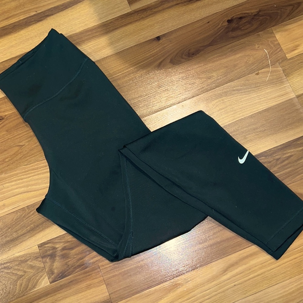 Nike full length leggings - dark green